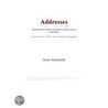Addresses (Webster''s Portuguese Thesaurus Edition) door Inc. Icon Group International