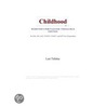 Childhood (Webster''s Portuguese Thesaurus Edition) door Inc. Icon Group International