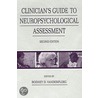 Clinician''s Guide To Neuropsychological Assessment door Peter Hough