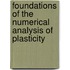 Foundations of the Numerical Analysis of Plasticity