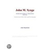 John M. Synge (Webster''s Korean Thesaurus Edition) door Inc. Icon Group International