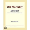 Old Mortality (Webster''s French Thesaurus Edition) door Inc. Icon Group International