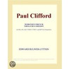 Paul Clifford (Webster''s French Thesaurus Edition) by Inc. Icon Group International