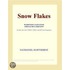 Snow Flakes (Webster''s Japanese Thesaurus Edition)