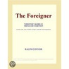 The Foreigner (Webster''s Korean Thesaurus Edition) door Inc. Icon Group International