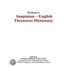 Webster''s Inupiatun - English Thesaurus Dictionary door Inc. Icon Group International