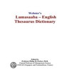 Webster''s Lumasaaba - English Thesaurus Dictionary door Inc. Icon Group International