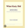 What Katy Did (Webster''s Korean Thesaurus Edition) door Inc. Icon Group International