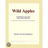 Wild Apples (Webster''s Japanese Thesaurus Edition) door Inc. Icon Group International