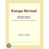 Europe Revised (Webster''s Korean Thesaurus Edition) door Inc. Icon Group International
