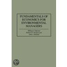 Fundamentals of Economics for Environmental Managers door William F. Barron