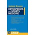 Lange Instant Access Orthopedics And Sports Medicine