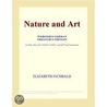 Nature and Art (Webster''s German Thesaurus Edition) door Inc. Icon Group International