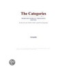 The Categories (Webster''s Korean Thesaurus Edition) door Inc. Icon Group International