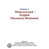 Webster''s Munyarwand - English Thesaurus Dictionary door Inc. Icon Group International