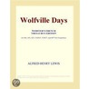 Wolfville Days (Webster''s French Thesaurus Edition) by Inc. Icon Group International