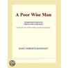 A Poor Wise Man (Webster''s French Thesaurus Edition) door Inc. Icon Group International