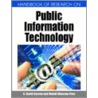 Handbook of Research on Public Information Technology by Prof G. David Garson