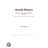 Jewish History (Webster''s Spanish Thesaurus Edition) door Inc. Icon Group International