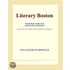 Literary Boston (Webster''s French Thesaurus Edition)