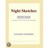 Night Sketches (Webster''s Spanish Thesaurus Edition)