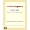No Thoroughfare (Webster''s French Thesaurus Edition) door Inc. Icon Group International
