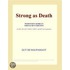 Strong as Death (Webster''s Korean Thesaurus Edition)