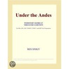 Under the Andes (Webster''s Korean Thesaurus Edition) door Inc. Icon Group International
