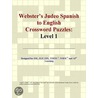 Webster''s Judeo Spanish to English Crossword Puzzles door Inc. Icon Group International