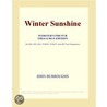 Winter Sunshine (Webster''s French Thesaurus Edition) door Inc. Icon Group International