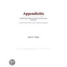 Appendicitis (Webster''s Portuguese Thesaurus Edition) door Inc. Icon Group International
