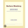 Barbara Blomberg (Webster''s French Thesaurus Edition) by Inc. Icon Group International