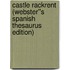 Castle Rackrent (Webster''s Spanish Thesaurus Edition)