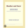 Heather and Snow (Webster''s French Thesaurus Edition) by Inc. Icon Group International