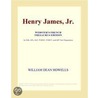 Henry James, Jr. (Webster''s French Thesaurus Edition) by Inc. Icon Group International