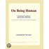 On Being Human (Webster''s Japanese Thesaurus Edition)