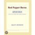 Red Pepper Burns (Webster''s French Thesaurus Edition)