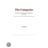 The Categories (Webster''s Japanese Thesaurus Edition) door Inc. Icon Group International