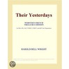 Their Yesterdays (Webster''s French Thesaurus Edition) door Inc. Icon Group International