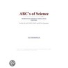 Abc¿s Of Science (webster''s German Thesaurus Edition) by Inc. Icon Group International