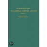 An introduction to classical complex analysis. Volume I door Unknown