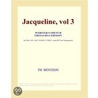 Jacqueline, vol 3 (Webster''s French Thesaurus Edition) by Inc. Icon Group International