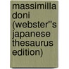Massimilla Doni (Webster''s Japanese Thesaurus Edition) door Inc. Icon Group International