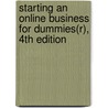 Starting an Online Business For Dummies(r), 4th Edition by Sons'