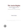 The Ancien Regime (Webster''s German Thesaurus Edition) door Inc. Icon Group International