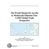 The World Market for Acrylic or Modacrylic Filament Tow door Inc. Icon Group International