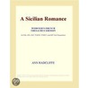 A Sicilian Romance (Webster''s French Thesaurus Edition) door Inc. Icon Group International