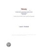 Melody (Webster''s Chinese Simplified Thesaurus Edition) by Inc. Icon Group International