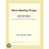More Hunting Wasps (Webster''s Korean Thesaurus Edition) door Inc. Icon Group International