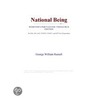 National Being (Webster''s Portuguese Thesaurus Edition) door Inc. Icon Group International